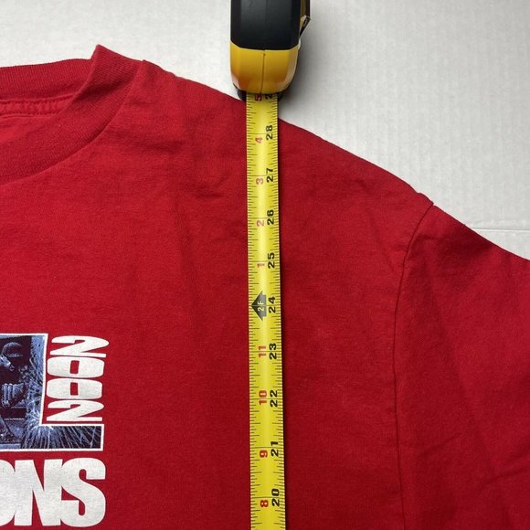 Vintage Y2K Early 2000’s Anaheim Angels American League Champions MLB Size XL - Picture 6 of 7